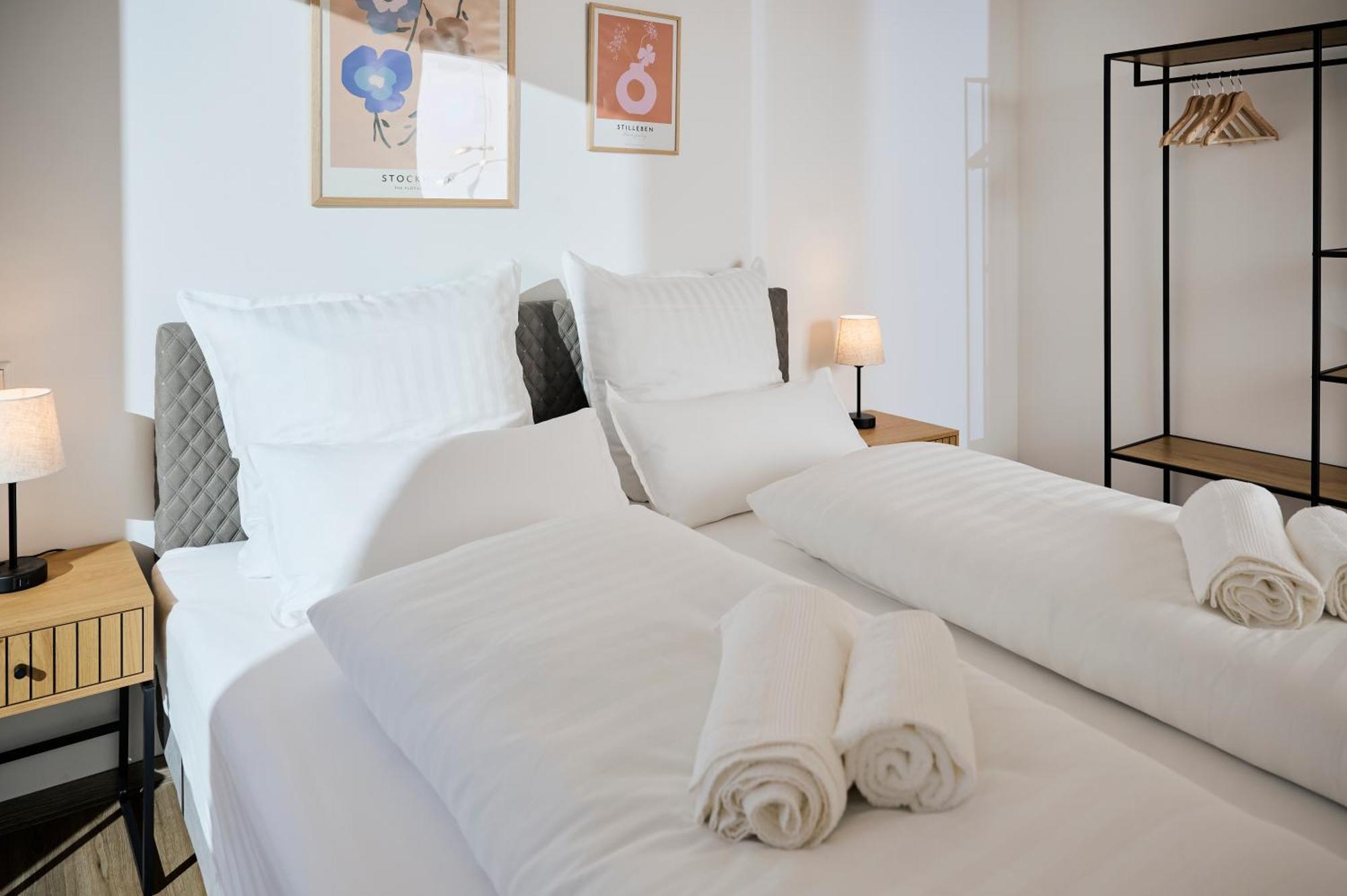 Moderne Apartments Mit Highspeed-Wlan Und Gratis-Tiefgarage Ihr Perfekter Rueckzugsort Nahe Dem Zentrum Und Der Therme I Barrierearm Bad Kissingen Zewnętrze zdjęcie