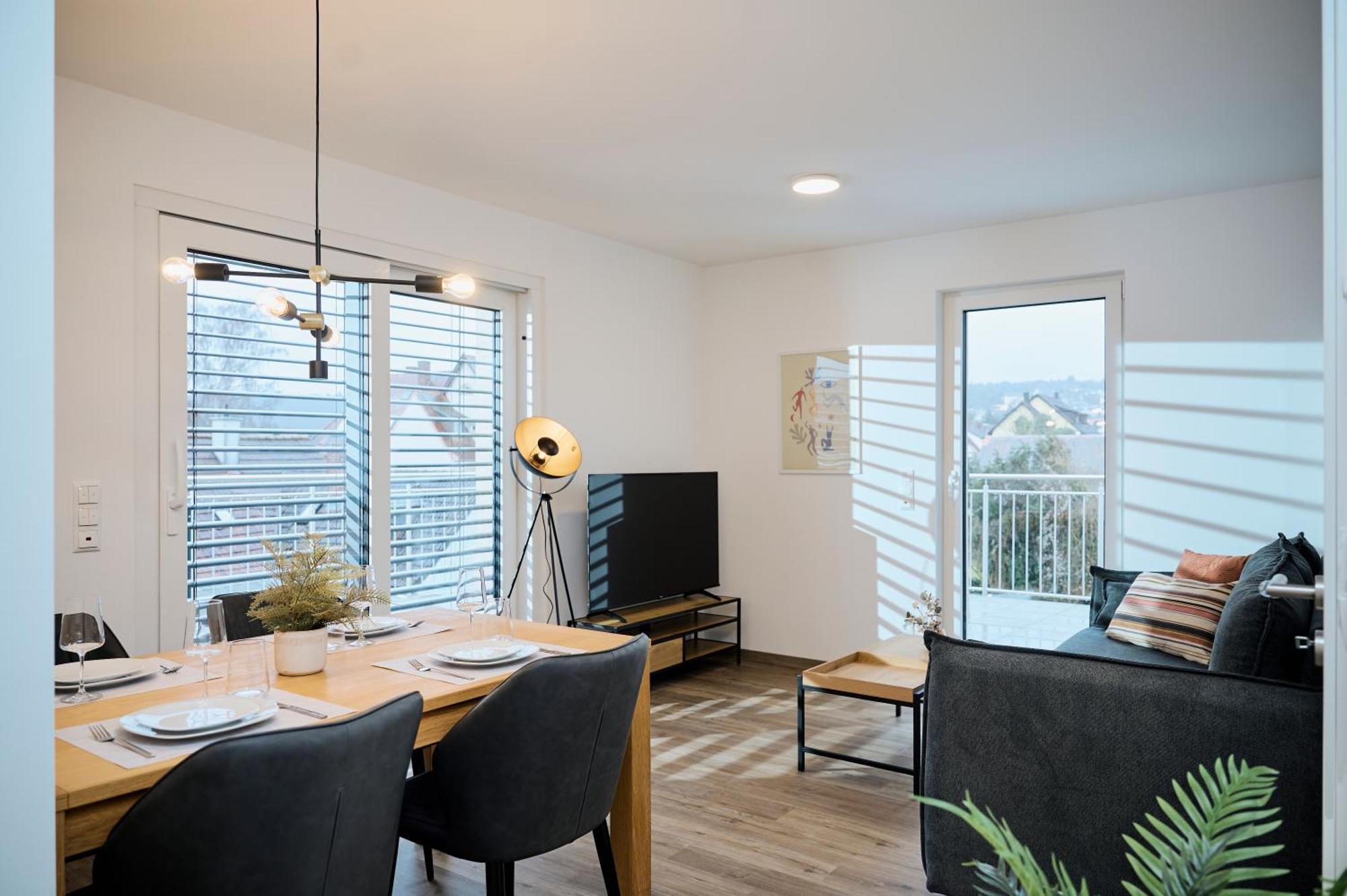 Moderne Apartments Mit Highspeed-Wlan Und Gratis-Tiefgarage Ihr Perfekter Rueckzugsort Nahe Dem Zentrum Und Der Therme I Barrierearm Bad Kissingen Zewnętrze zdjęcie