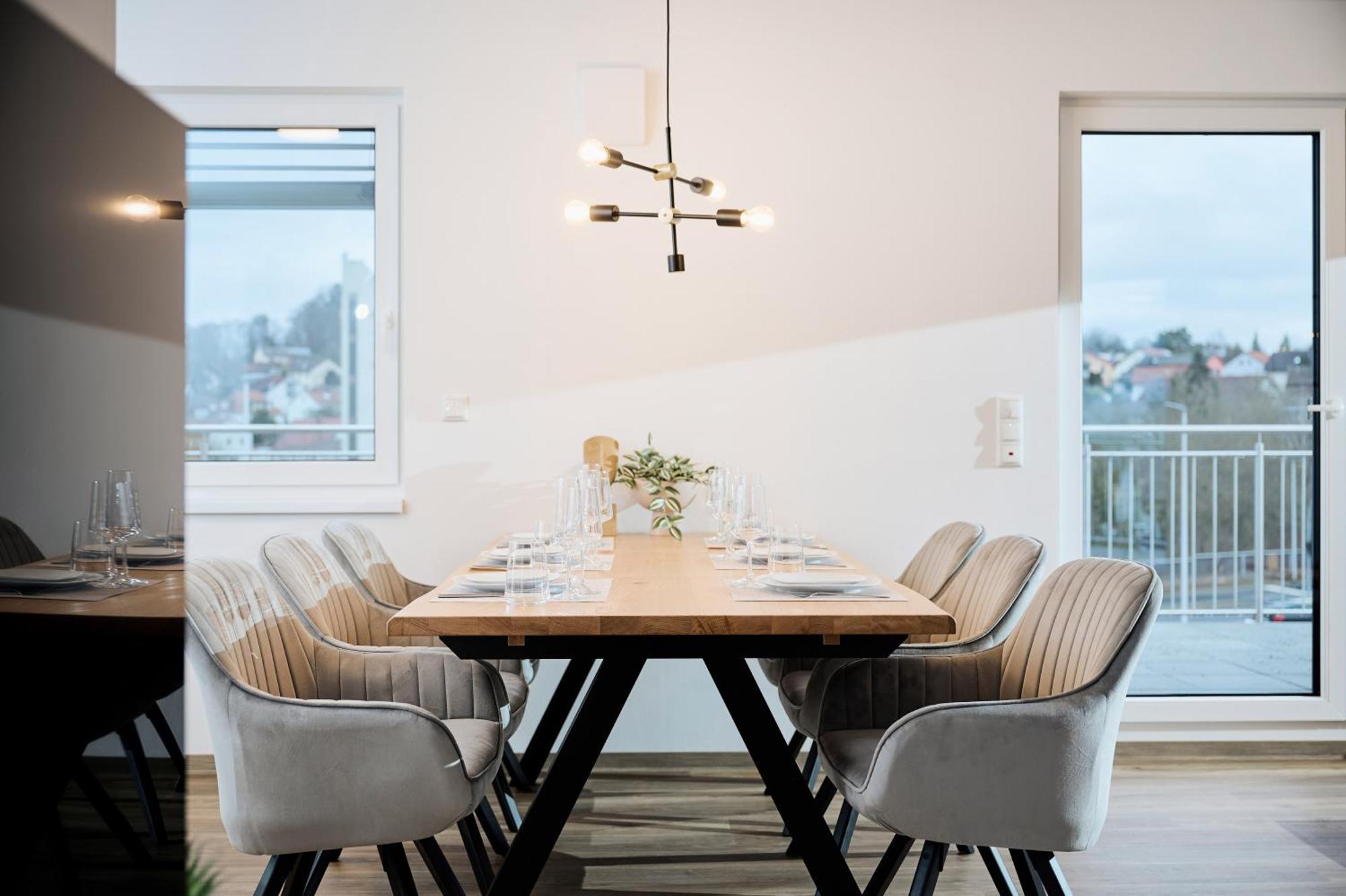 Moderne Apartments Mit Highspeed-Wlan Und Gratis-Tiefgarage Ihr Perfekter Rueckzugsort Nahe Dem Zentrum Und Der Therme I Barrierearm Bad Kissingen Zewnętrze zdjęcie