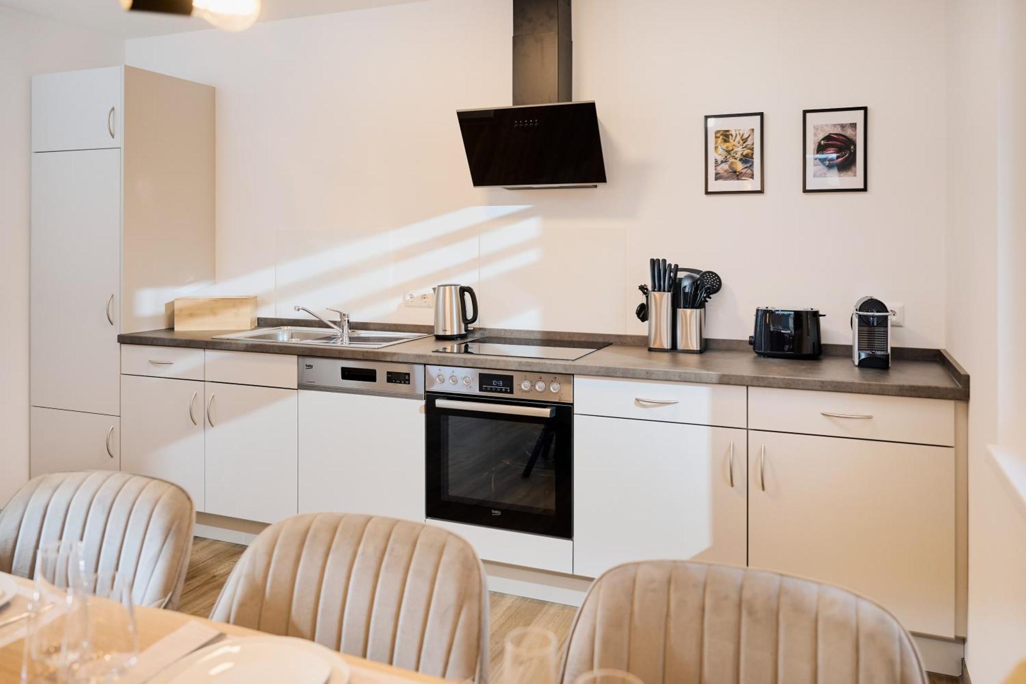 Moderne Apartments Mit Highspeed-Wlan Und Gratis-Tiefgarage Ihr Perfekter Rueckzugsort Nahe Dem Zentrum Und Der Therme I Barrierearm Bad Kissingen Zewnętrze zdjęcie