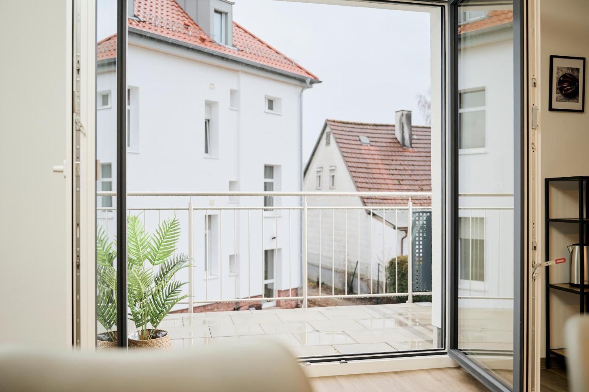 Moderne Apartments Mit Highspeed-Wlan Und Gratis-Tiefgarage Ihr Perfekter Rueckzugsort Nahe Dem Zentrum Und Der Therme I Barrierearm Bad Kissingen Zewnętrze zdjęcie