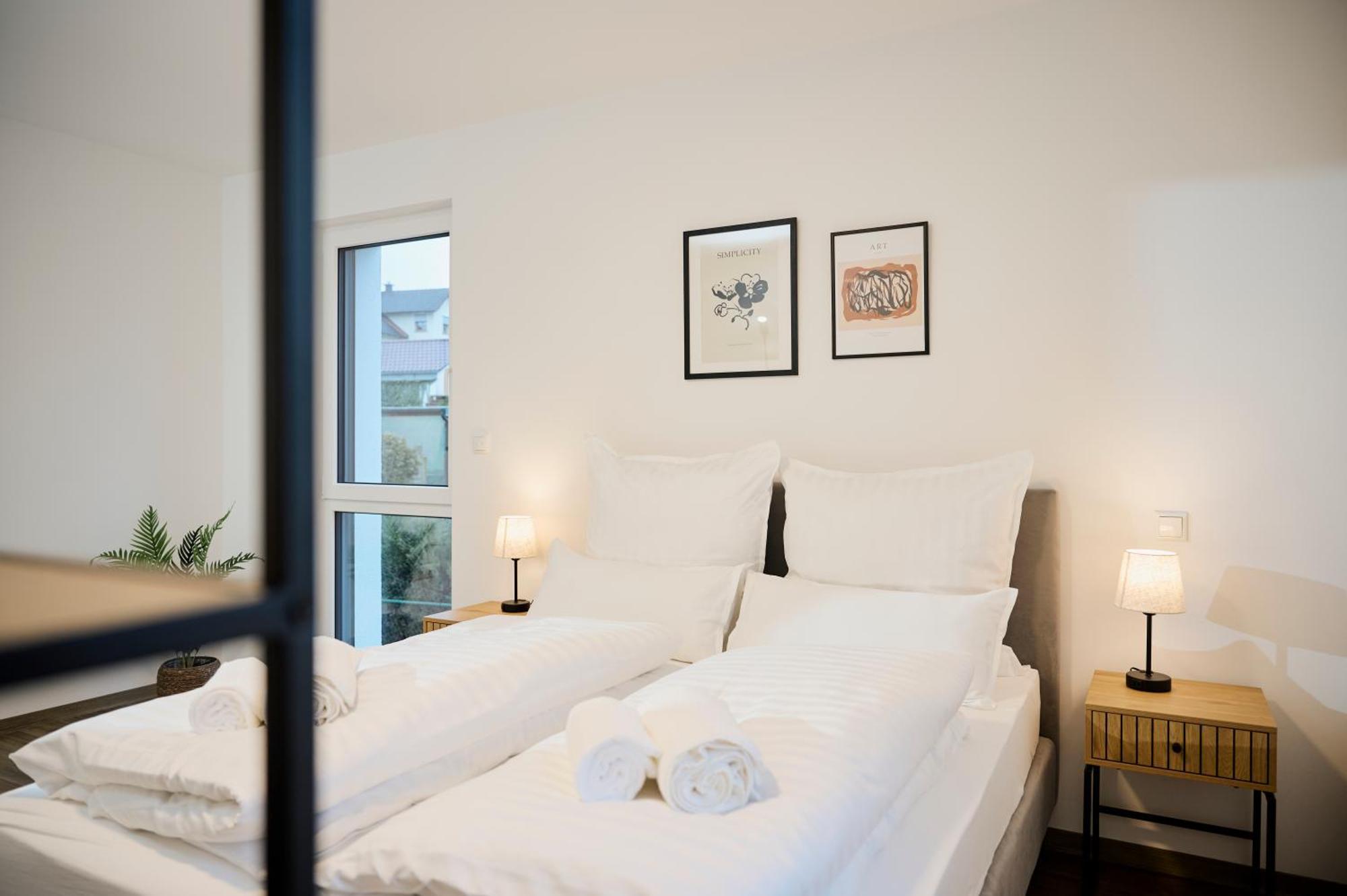Moderne Apartments Mit Highspeed-Wlan Und Gratis-Tiefgarage Ihr Perfekter Rueckzugsort Nahe Dem Zentrum Und Der Therme I Barrierearm Bad Kissingen Zewnętrze zdjęcie