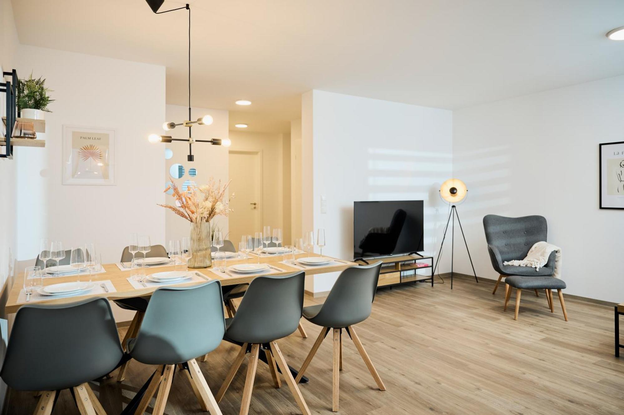 Moderne Apartments Mit Highspeed-Wlan Und Gratis-Tiefgarage Ihr Perfekter Rueckzugsort Nahe Dem Zentrum Und Der Therme I Barrierearm Bad Kissingen Zewnętrze zdjęcie