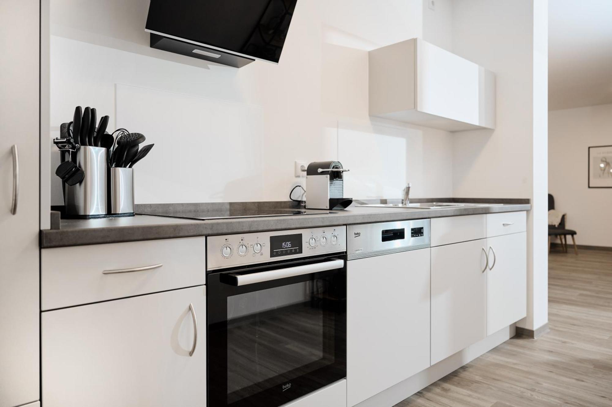 Moderne Apartments Mit Highspeed-Wlan Und Gratis-Tiefgarage Ihr Perfekter Rueckzugsort Nahe Dem Zentrum Und Der Therme I Barrierearm Bad Kissingen Zewnętrze zdjęcie