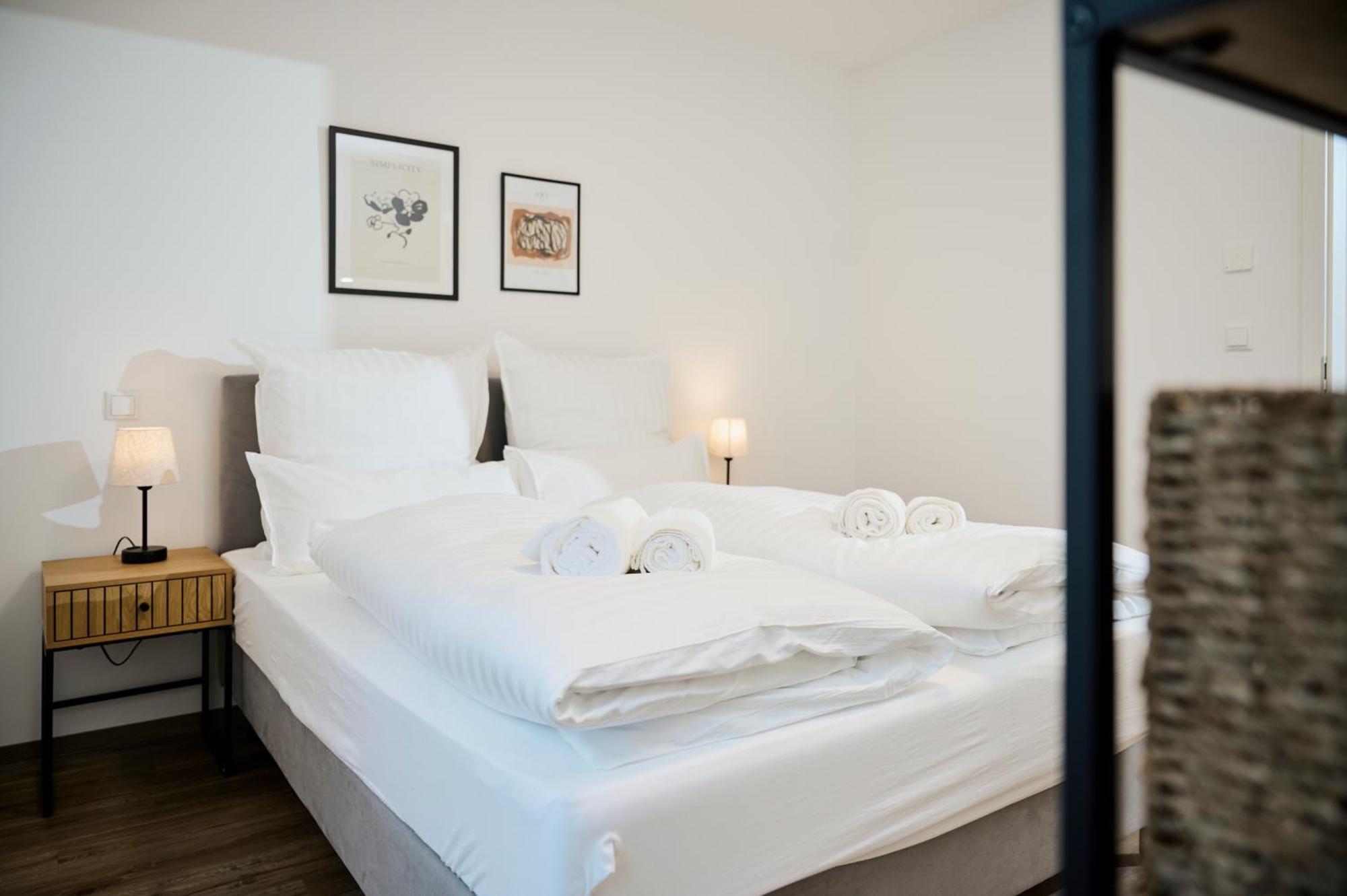 Moderne Apartments Mit Highspeed-Wlan Und Gratis-Tiefgarage Ihr Perfekter Rueckzugsort Nahe Dem Zentrum Und Der Therme I Barrierearm Bad Kissingen Zewnętrze zdjęcie