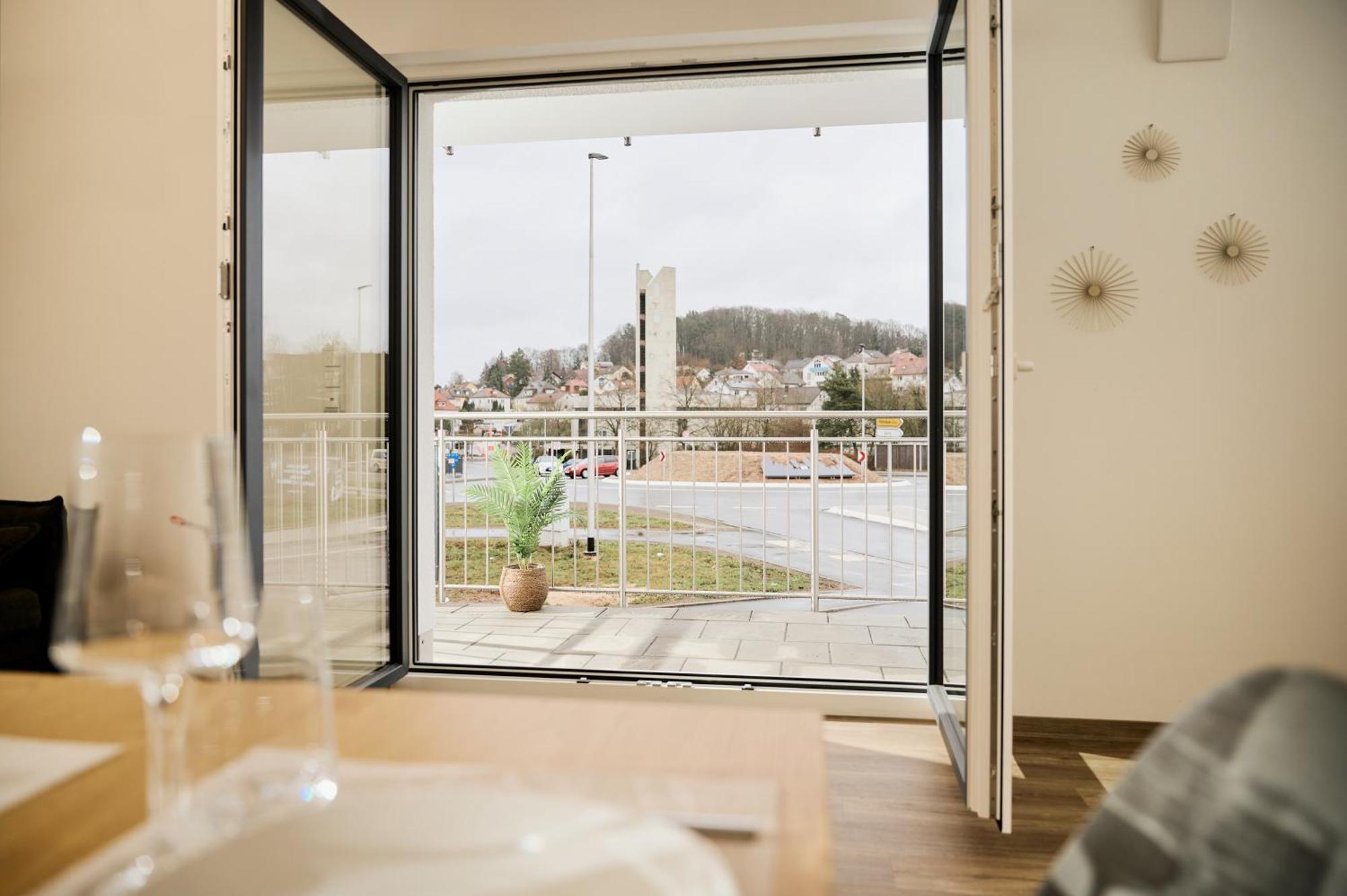 Moderne Apartments Mit Highspeed-Wlan Und Gratis-Tiefgarage Ihr Perfekter Rueckzugsort Nahe Dem Zentrum Und Der Therme I Barrierearm Bad Kissingen Zewnętrze zdjęcie