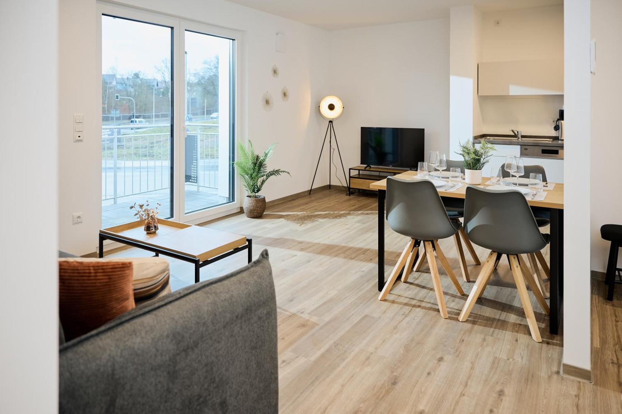 Moderne Apartments Mit Highspeed-Wlan Und Gratis-Tiefgarage Ihr Perfekter Rueckzugsort Nahe Dem Zentrum Und Der Therme I Barrierearm Bad Kissingen Zewnętrze zdjęcie