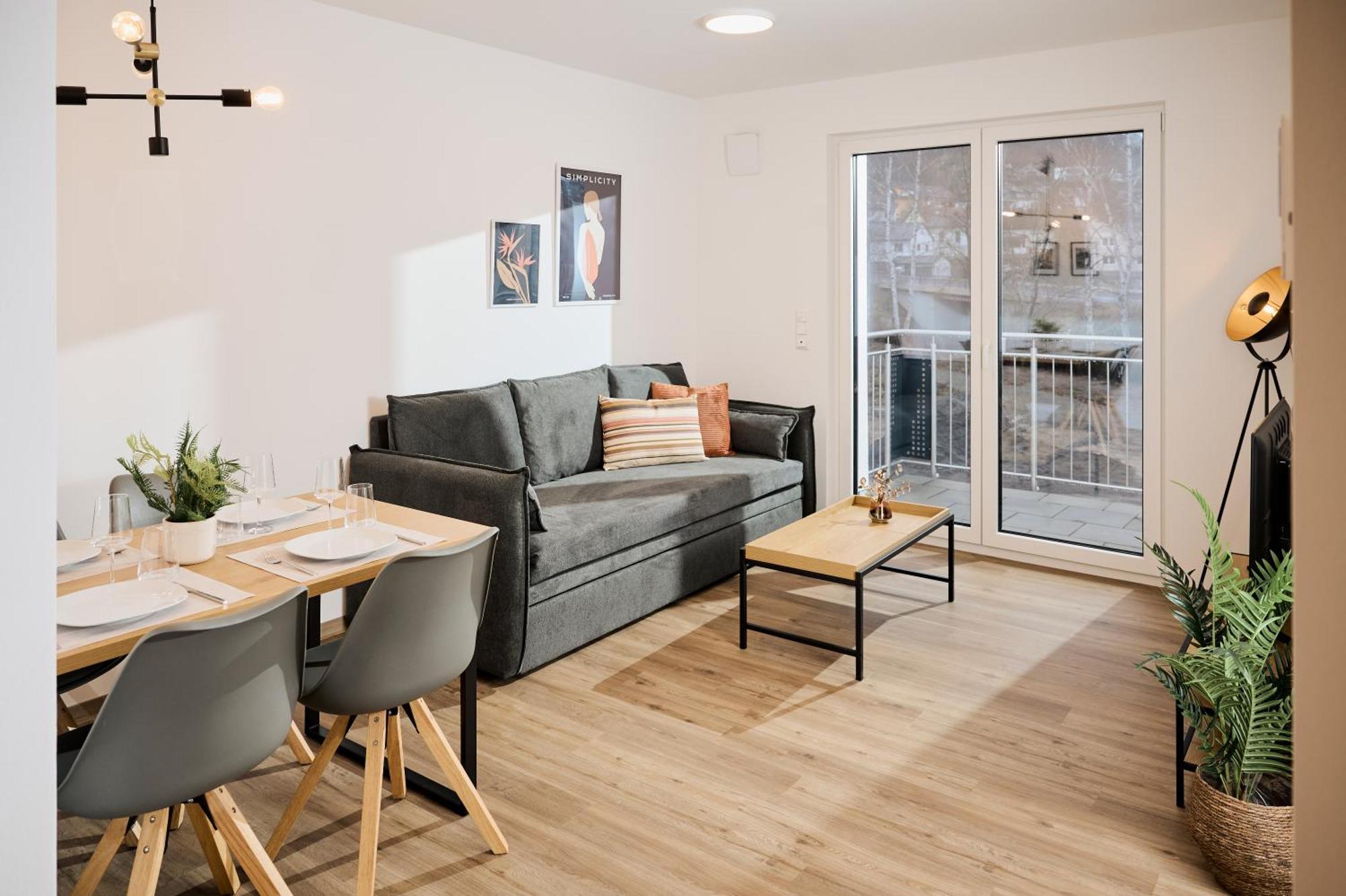 Moderne Apartments Mit Highspeed-Wlan Und Gratis-Tiefgarage Ihr Perfekter Rueckzugsort Nahe Dem Zentrum Und Der Therme I Barrierearm Bad Kissingen Zewnętrze zdjęcie